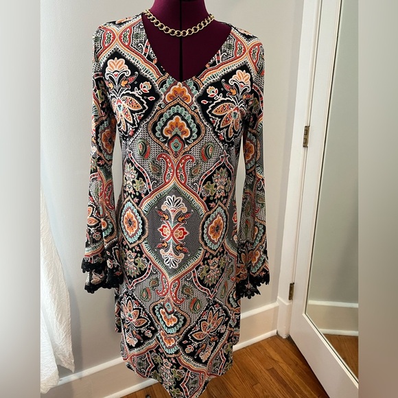 MSK Dress Size M.  Multi colored. - Picture 1 of 4